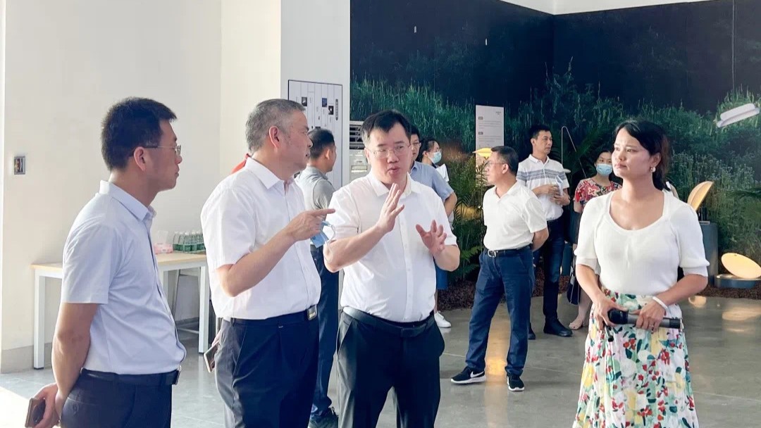 福建省統(tǒng)計(jì)局黨組成員、副局長(zhǎng)楊洪春蒞臨立達(dá)信調(diào)研指導(dǎo)